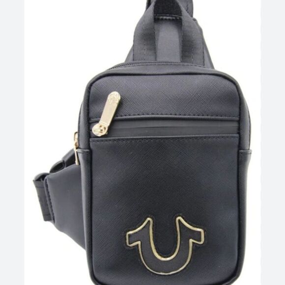 True Religion Tario Harness Messenger Bag - Picture 2 of 7